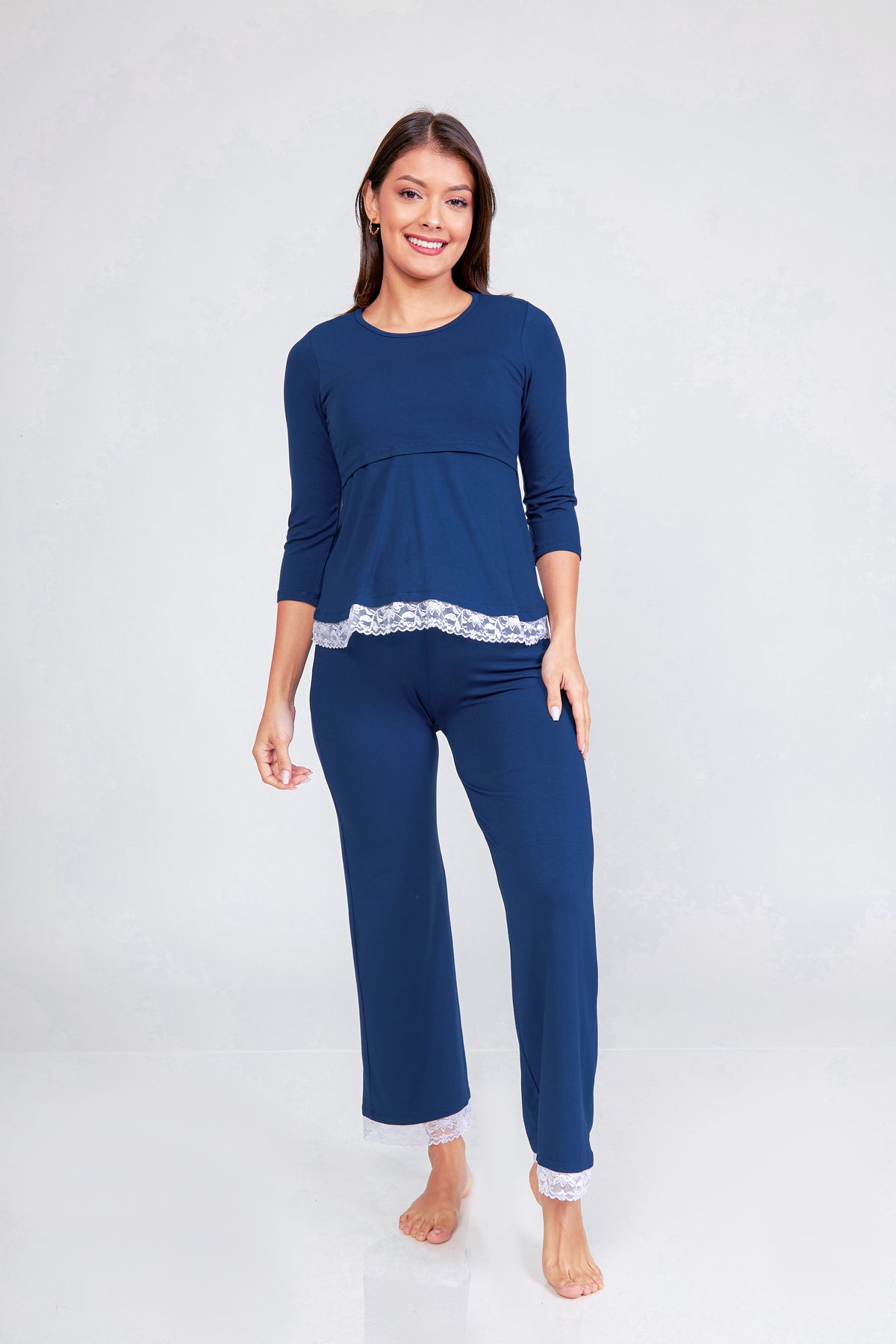 Pijama de Maternidad y Lactancia Aylin