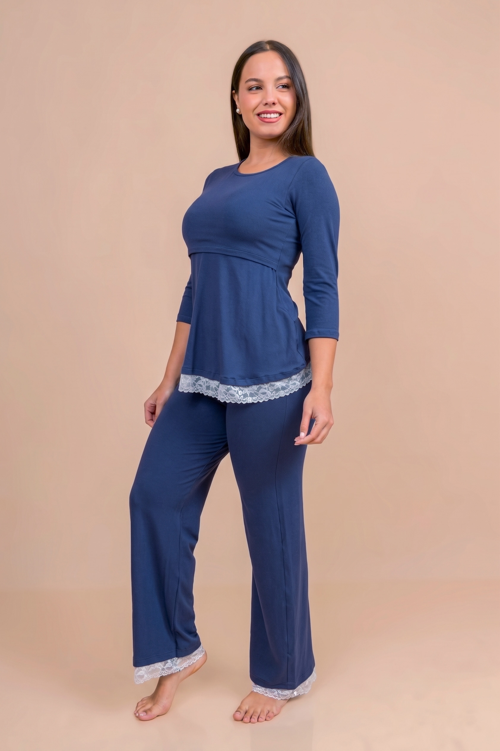 Pijama de Maternidad y Lactancia Aylin