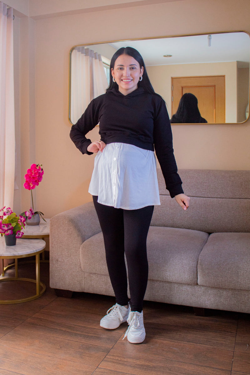 Conjunto Elsa Negro