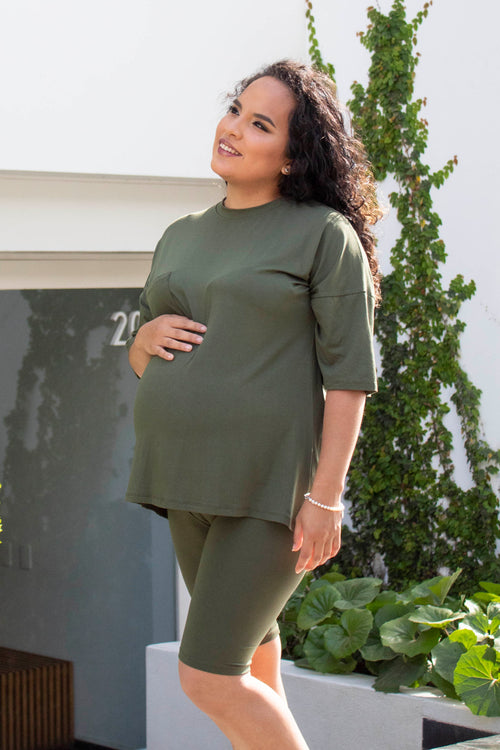 Conjunto Vannya Verde Militar