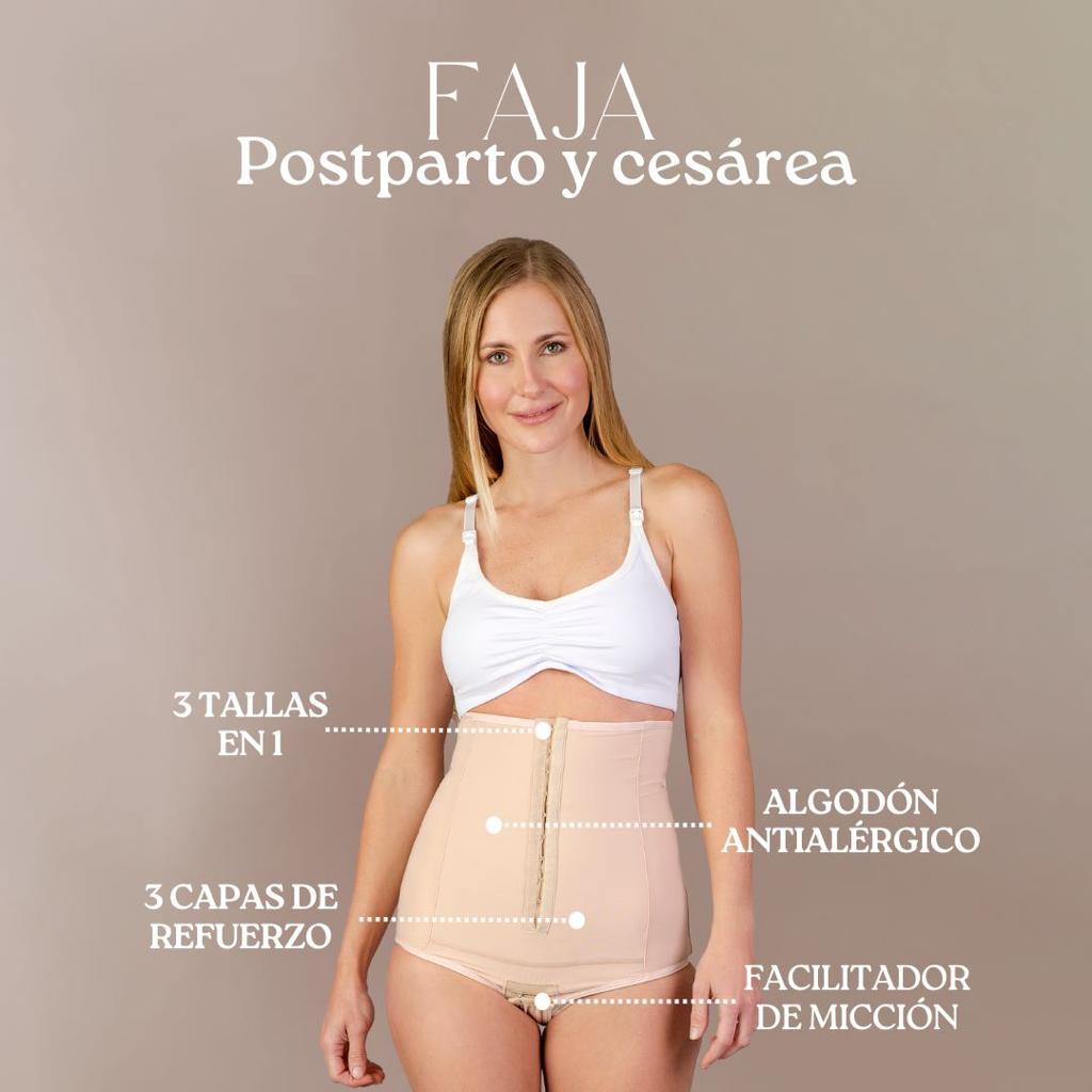 Faja Post Parto y Cesárea Bela